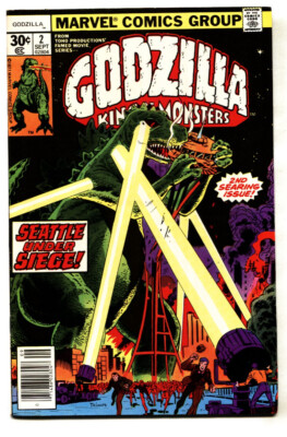 Godzilla #2 - 1977 - Marvel - VF+ - comic book-image