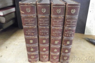 Memoirs of Napoleon Bonaparte by M. De Bourrienne-1836-4 Vols-EXTRA ILLUSTRATED-image