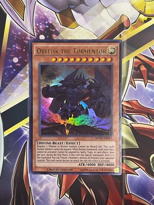 Obelisk The Tormentor MVP1-ENSV5 Ultra Rare Limited Edition NM-image