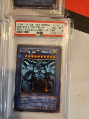 Obelisk The Tormentor [Secret Rare] GBI-002 PSA 8-image