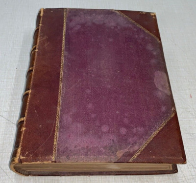 Pilgrim's Progress John Bunyan 1870 Leather Bound Selous and Priolo Illus. Bible-image