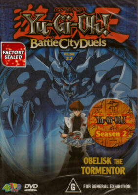 YU-GI-OH! Battle City Duels Volume 2.2 OBELISK THE TORMENTOR - DVD Series New-image