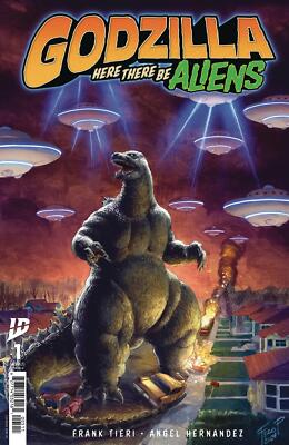 GODZILLA HERE THERE BE ALIENS #1-image