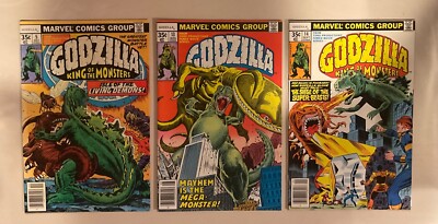 Simpsons comic  # 1,Biker Mice From Mars, Care Bears # 1, Marvel Godzilla # 5,13-image