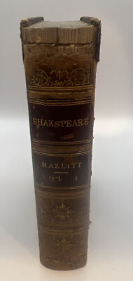 The Works of Shakespeare HAZLITT  Bound  Vol. I-image