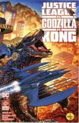 Justice League Vs Godzilla Vs Kong #1 - Regular Cover - DC Comics - 2023-image