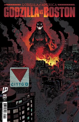 Godzilla Vs. America: Boston Cover A (Sherman) (PRE-SALE 7/30/25)-image