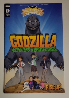 Godzilla: Monsters & Protectors #1 (2022) NM-/VF+ Halloween Trick-or-Read IDW-image