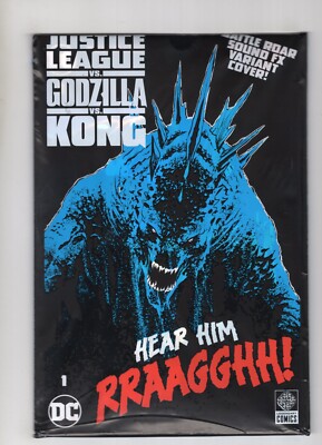 DC Justice League vs. Godzilla vs. Kong #1 Variant (Dec. 2023) High Grade*-image