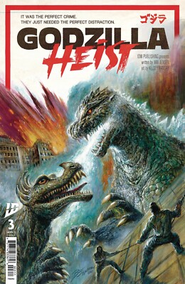 Godzilla Heist #3 Comic Book 2025 - IDW-image