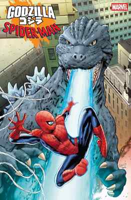 GODZILLA vs. SPIDER-MAN #1 (GREG LAND 1:25 VARIANT)(2025) COMIC BOOK ~ MARVEL-image