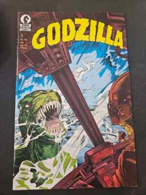 GODZILLA #3 (Dark Horse Comics 1988)-image