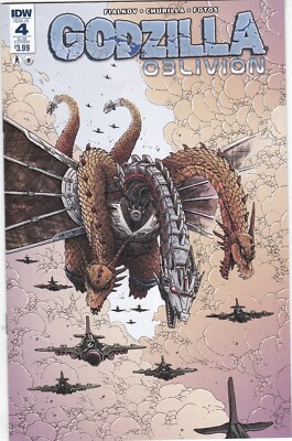 IDW: GODZILLA: OBLIVION #4 SUB VARIANT COVER VF/NM 2016-image