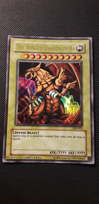 Yu-Gi-Oh! The Winged Dragon of Ra, GBI-003, Ultra Rare, 2nd Edition, English, LP-image
