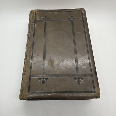 RARE The Life and Work of St. Paul by F. W. Farrar Volume 1 1879 Leather Bound-image