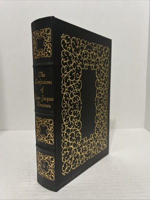 Easton Press The Confessions of Jean Jacques Rousseau 1980 Collector's Edition-image
