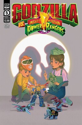 GODZILLA VS POWER RANGERS 5 CVR B WAJID (IDW PUBLISHING) 62022 - 4 2 1 3 D-image