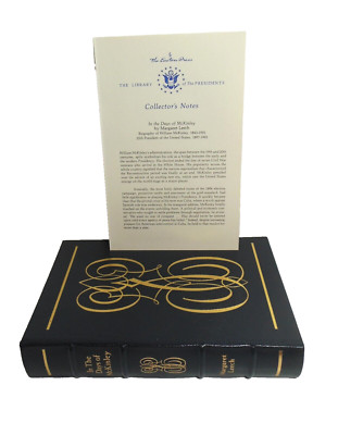 In The Days of McKinley President William Easton Press Margaret Leech LEATHER LN-image