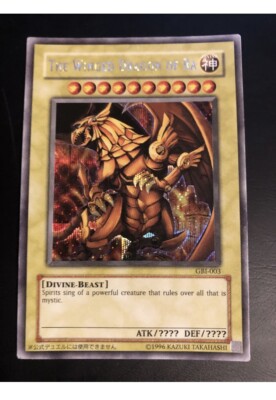 Yugioh The Winged Dragon Of Ra GBI-003 Secret Rare-image