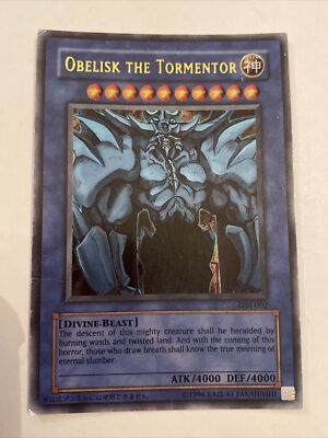 obelisk the tormentor ultra rare gbi-002 wear on card-image