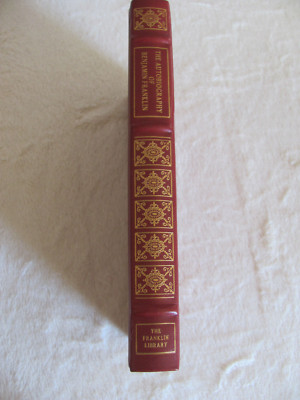 THE AUTOBIOGRAPHY OF BENJAMIN FRANKLIN Franklin Library - Limited Edition 1983-image