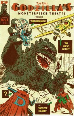 Godzilla's Monsterpiece Theatre #1A VF/NM; IDW | Sherlock Holmes - we combine sh-image