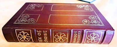 LIFE OF CHRIST by Giuseppe Ricciotti, EASTON PRESS 1991, 1ST ED/1ST PR, FINE-image