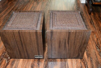 pair the fisher ws-50 50 vintege speakers speaker tested- rare- U.S Seller 517b-image