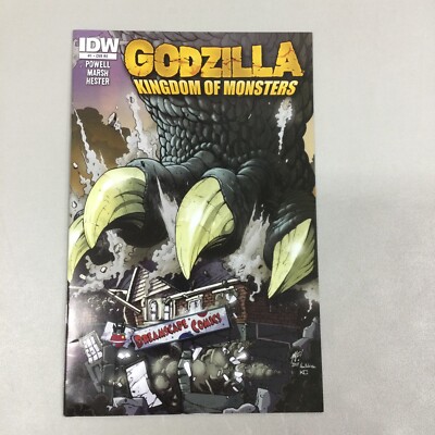 Godzilla Kingdom Of Monster #1 Dreamscape Comics Exclusive IDW 2011 (GZ99)-image