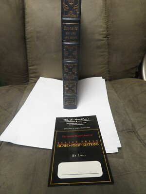 easton press horowitz his life and music Signed 1st Edition-image
