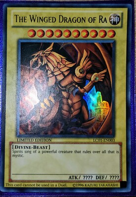 The Winged Dragon of Ra Legendary Collection LC01-EN003 Limited MINT-image