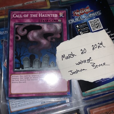 Call of the Haunted - EGO1-EN033 - Common - Unlimited Edition  YuGiOh-image