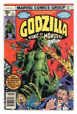 Godzilla #1 VG 4.0 1977-image
