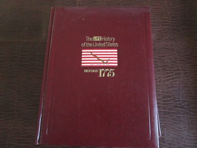 Time Life Book - The Life History of The United States 7 books Red Leather -image