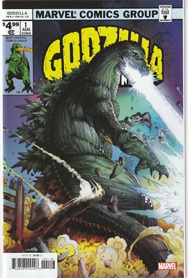 Godzilla # 1 Mark Bagley 1:25 Facsimile Edition NM Marvel 2024 [X9]-image