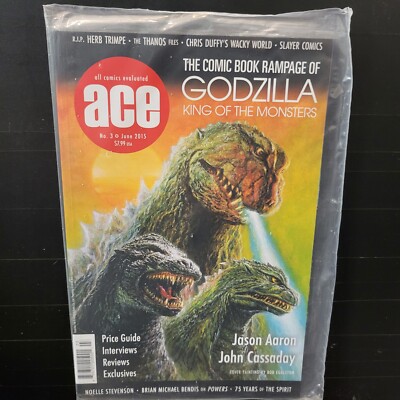 Ace Magazine #3 GODZILLA Sealed Bag Horror 2015 (2)-image