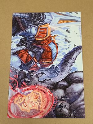 GODZILLA VS MMPR #3 COVER C 1:10 WILLIAMS II VARIANT IDW PUBLISHING 9.6-image