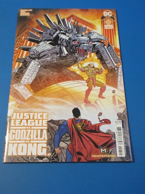 Justice League vs Godzilla vs Kong #7 NM Gem wow-image