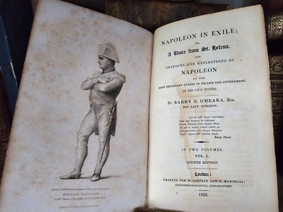 1822 NAPOLEON IN EXILE OR A VOICE FROM ST. HELENA: The Opinions and Reflections-image