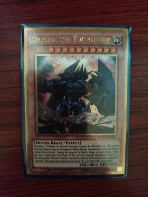 Yu-Gi-Oh! TCG Obelisk The Tormentor Yu-Gi-Oh Unique & Misc Promos MVPC-EN001...-image
