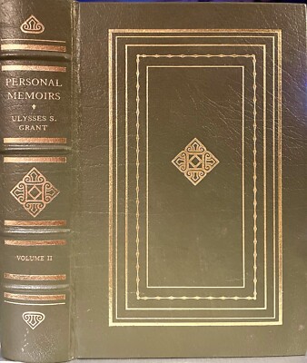 Personal Memoirs Vol 2 (Leather Bound, 1992) Ulysses S Grant (American Classics)-image