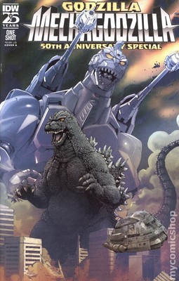 Godzilla Mechagodzilla 50th Anniversary 1A NM 2024 Stock Image-image