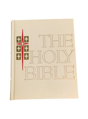 1971 NAB The Holy Bible Leather-bound Catholic Life Edition Counsel Publishing-image