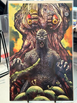 Godzilla War For Humanity #1 2023 NYCC Exclusive Virgin Variant Jake Smith-image
