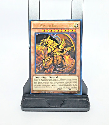 1996 Yugioh Holo The Winged Dragon of Ra LDK2-ENS03 Ultra Rare Limited Edition-image