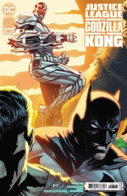 ⚖️ JUSTICE LEAGUE VS GODZILLA VS KONG #3 Final Printing CONNECT *4/03/24 PRESALE-image