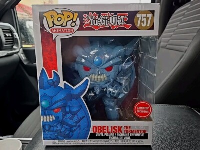 Funko Pop Obelisk the Tormenter Figure #757 - Yugioh Gamestop 6
