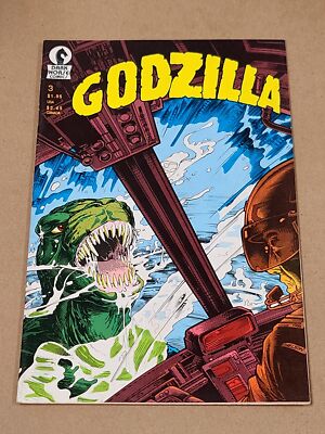GODZILLA #3 SEPTEMBER 1988 DARK HORSE COMICS 5.0-image