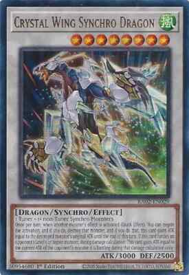 Crystal Wing Synchro Dragon (RA02-EN029) - Ultra Rare - 1st Edition-image