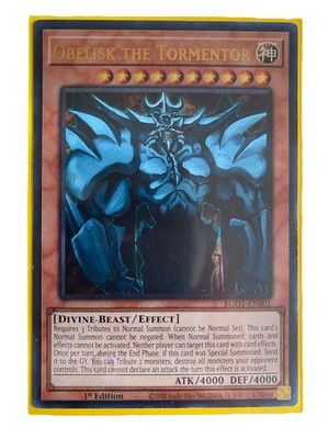 YUGIOH Egyptian God Deck Complete 40 - Cards w/ Sleeves-image